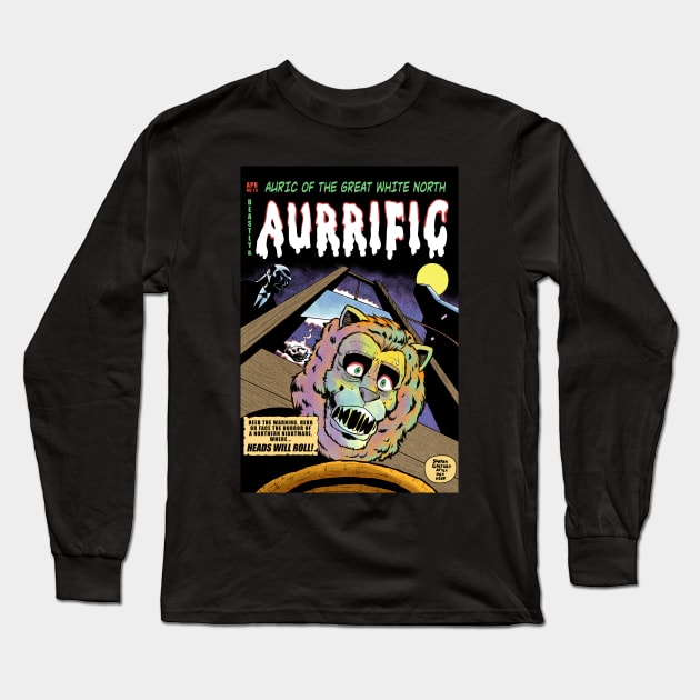 Beastly and Aurrific Long Sleeve T-Shirt by Great North Comic Shop